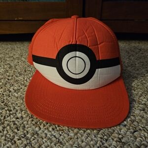 2023 Pokemon Pokeball Youth Size Adjustable Hat